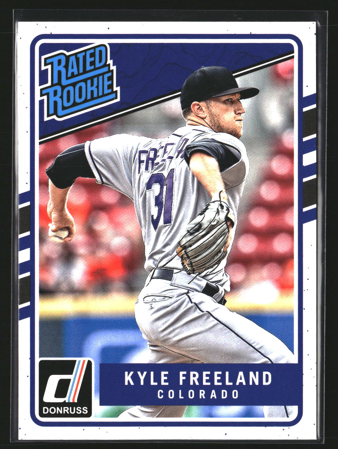 Kyle Freeland 2017 Panini Chronicles 215 Donruss Rated Rookies Colorado Rockies