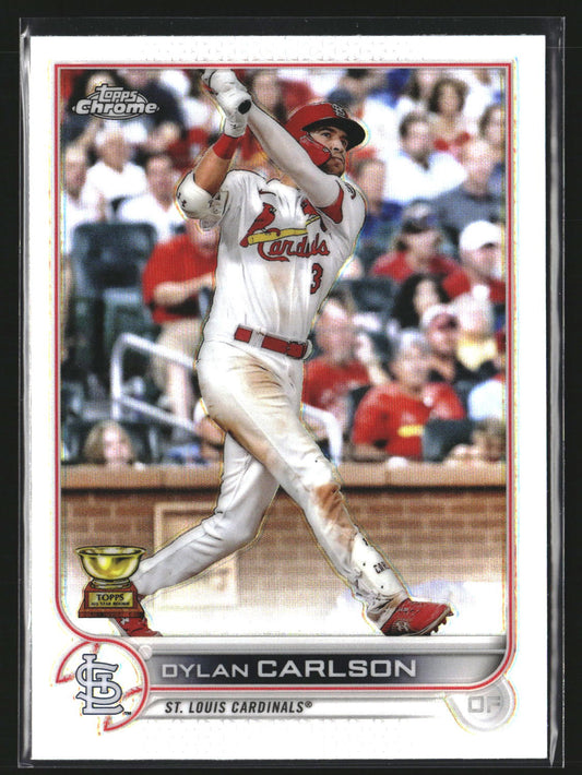 Dylan Carlson 2022 Topps 578 Rainbow Foil St. Louis Cardinals