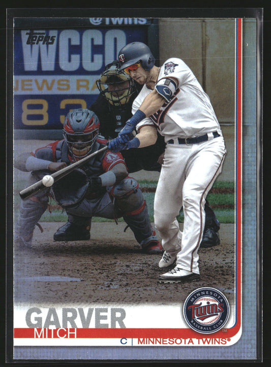 Mitch Garver 2019 Topps 277 Rainbow Foil Minnesota Twins