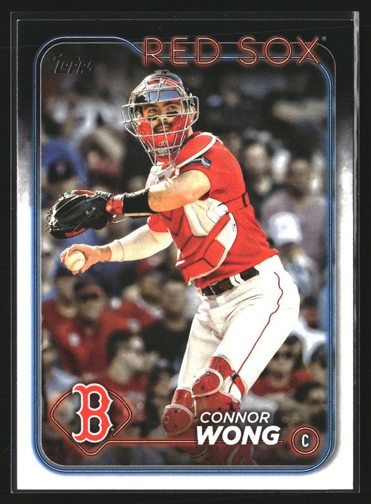 Connor Wong 2024 Topps 104 Boston Red Sox