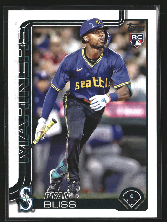 Ryan Bliss 2025 Topps 251 RC RC Seattle Mariners