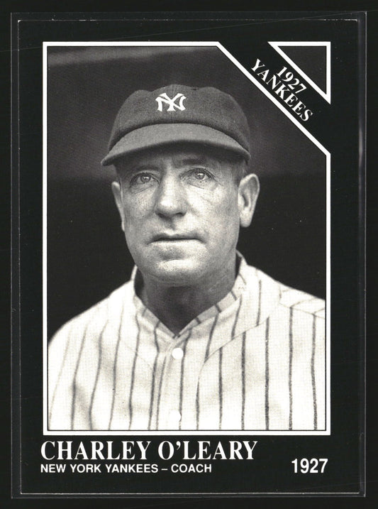 Charley O'Leary 1991 Conlon Collection TSN 116 New York Yankees