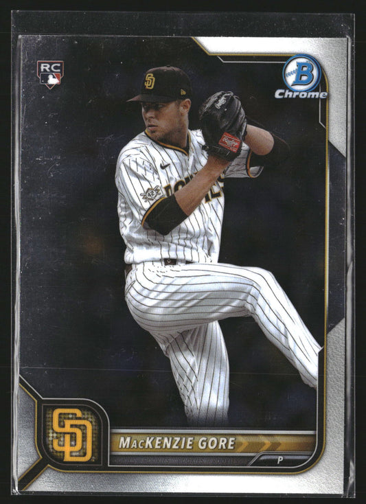 MacKenzie Gore 2022 Bowman Chrome 67 RC RC San Diego Padres