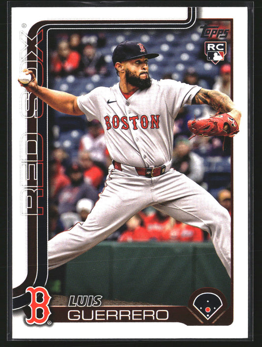 Luis Guerrero 2025 Topps Update US36 RC RC Boston Red Sox