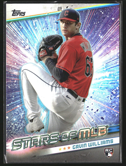 Gavin Williams 2024 Topps Update SMLB-74 Stars of MLB Cleveland Guardians