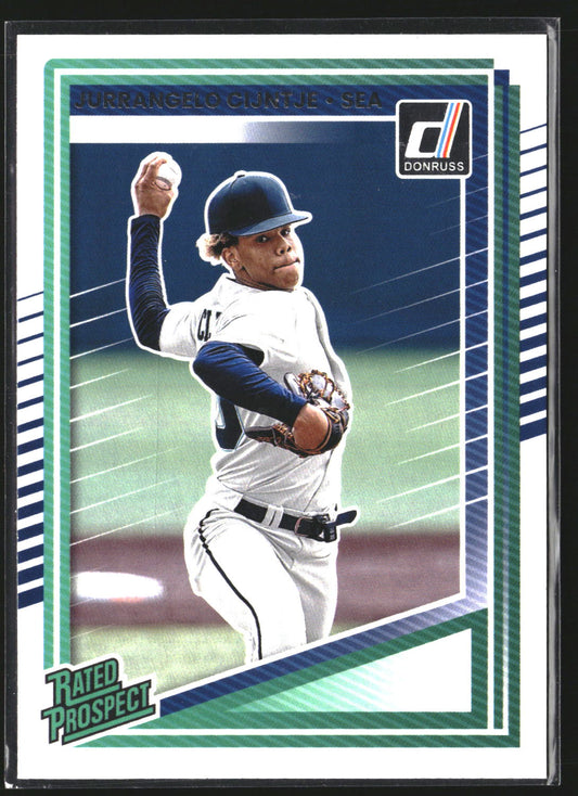 Jurrangelo Cijntje 2025 Donruss 132 Seattle Mariners