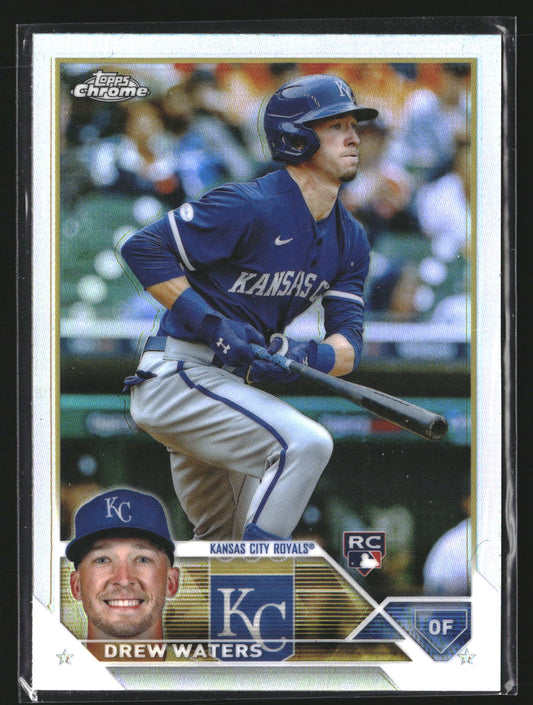Drew Waters 2023 Topps 543 Rainbow Foil RC RC Kansas City Royals