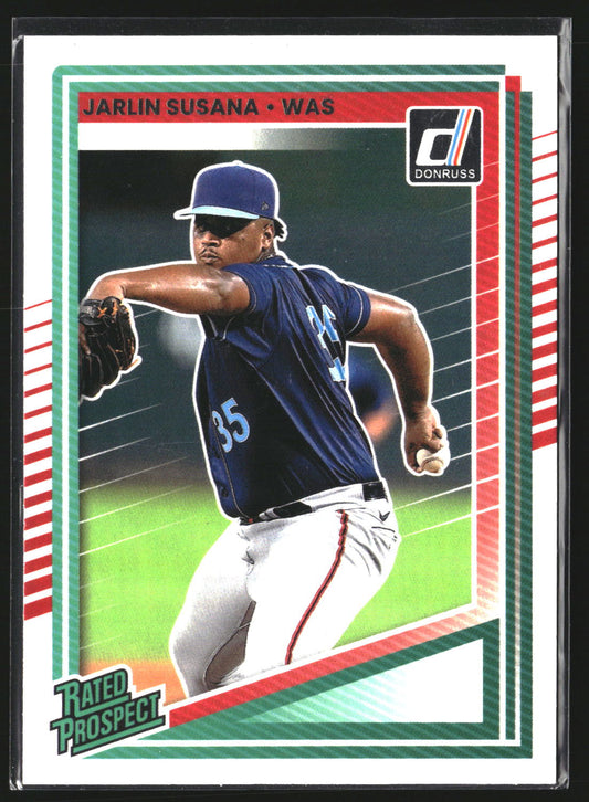 Jarlin Susana 2025 Donruss 140 Washington Nationals