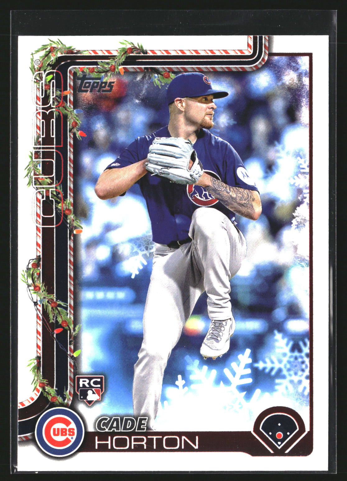 Cade Horton 2025 Topps Holiday H140 RC RC Chicago Cubs