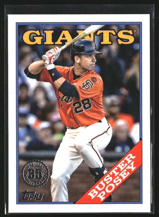 Buster Posey 2023 Topps T88-4 1988 Topps Baseball 35th Anniversary Giants