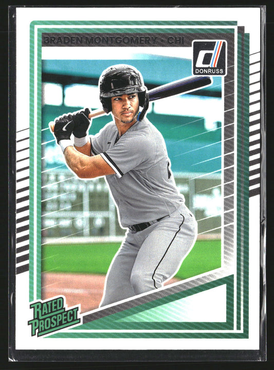 Braden Montgomery 2025 Donruss 101 Chicago White Sox