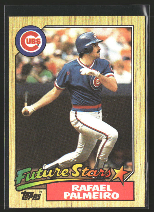 Rafael Palmeiro 1987 Topps 634 RC RC Chicago Cubs