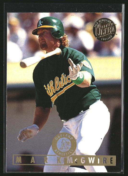 Mark McGwire 1995 Ultra 94 Gold Medallion Oakland Athletics