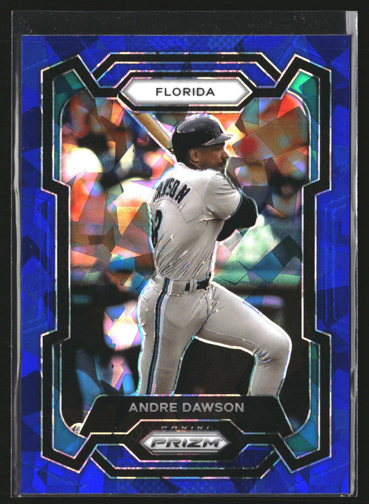 Andre Dawson 2024 Panini Prizm 239 Blue Ice Prizms Florida Marlins
