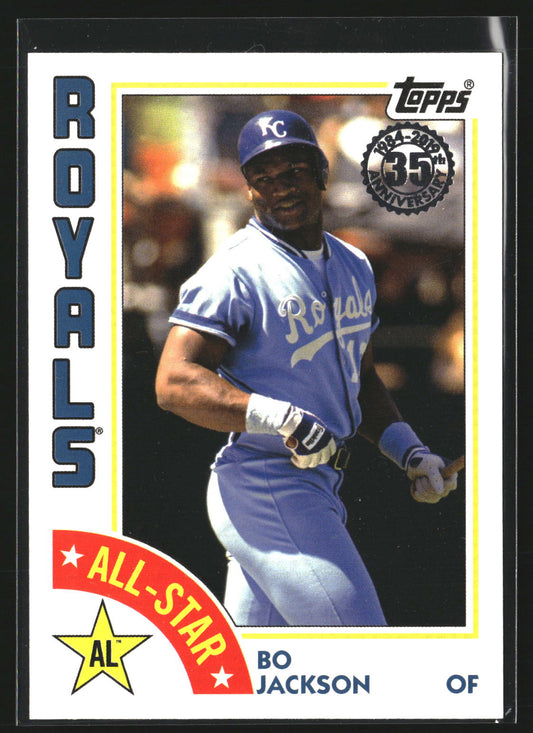 Bo Jackson 2019 Topps 84AS-BJ 1984 Topps Baseball 35th All-Stars Royals