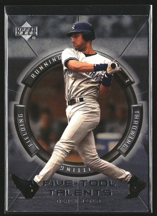 Derek Jeter 2000 Upper Deck FT4 Five-Tool Talents New York Yankees