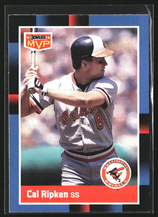 Cal Ripken 1988 Donruss BC-1 Bonus MVPs Baltimore Orioles