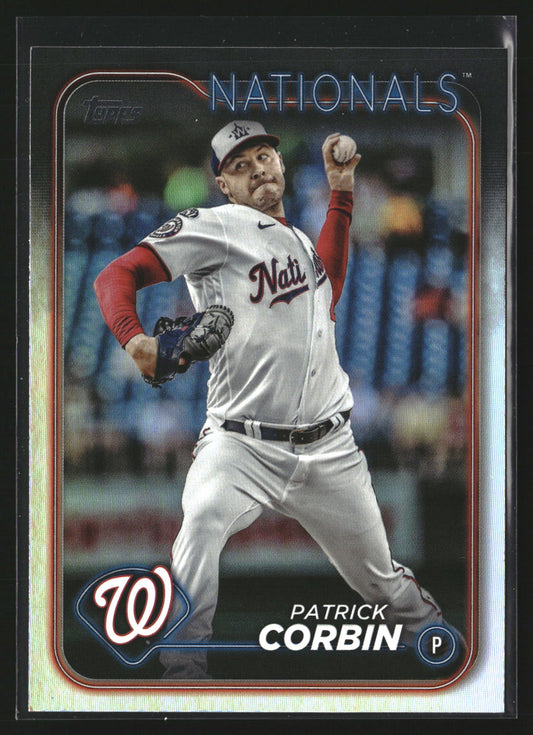 Patrick Corbin 2024 Topps 236 Rainbow Foil Washington Nationals