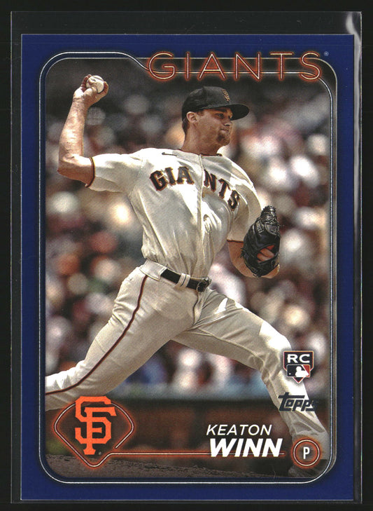 Keaton Winn 2024 Topps 83 RC RC San Francisco Giants