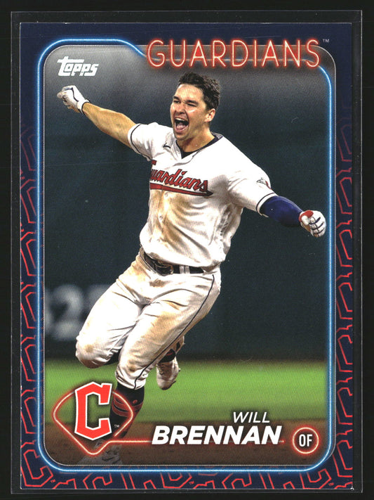 Will Brennan 2024 Topps 311 Cleveland Guardians