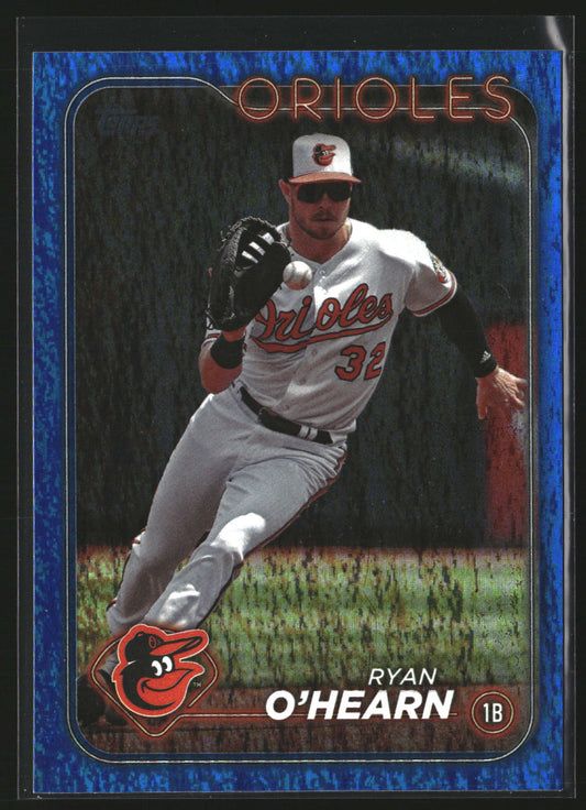 Ryan O'Hearn 2024 Topps 335 Blue Holofoil SN Baltimore Orioles