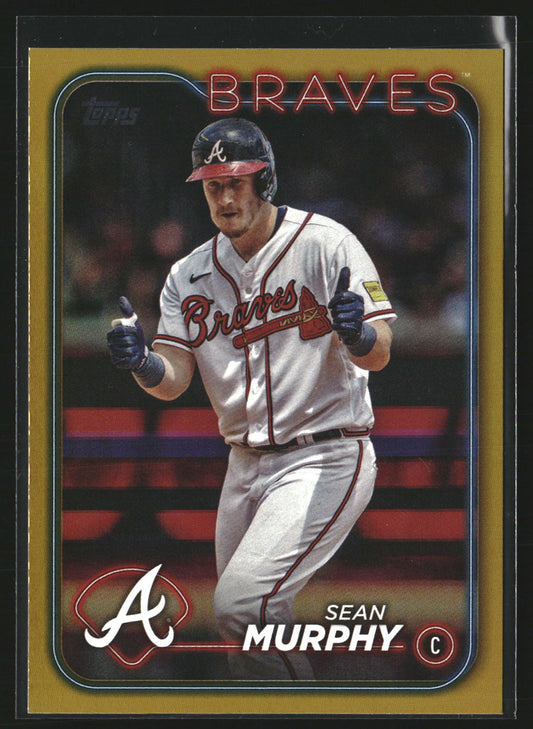 Sean Murphy 2024 Topps 55 Gold Foil Atlanta Braves