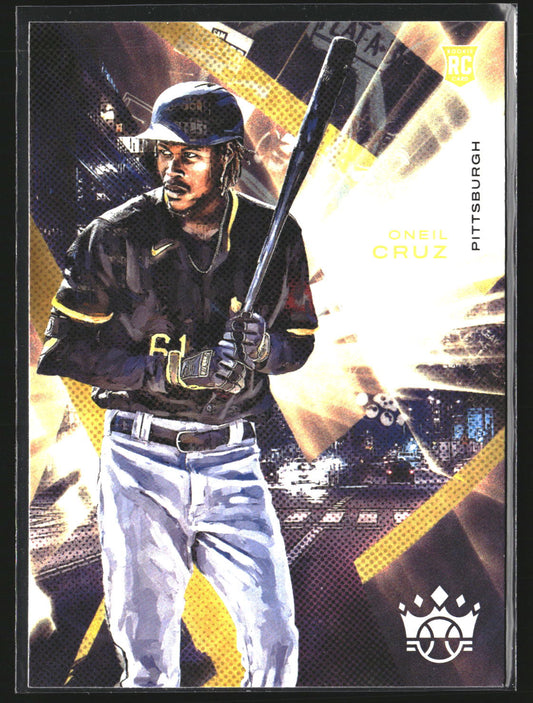 Oneil Cruz 2022 Panini Diamond Kings 90 RC RC Pittsburgh Pirates