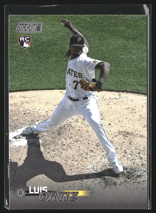 Luis Ortiz 2023 Stadium Club 181 RC RC Pittsburgh Pirates