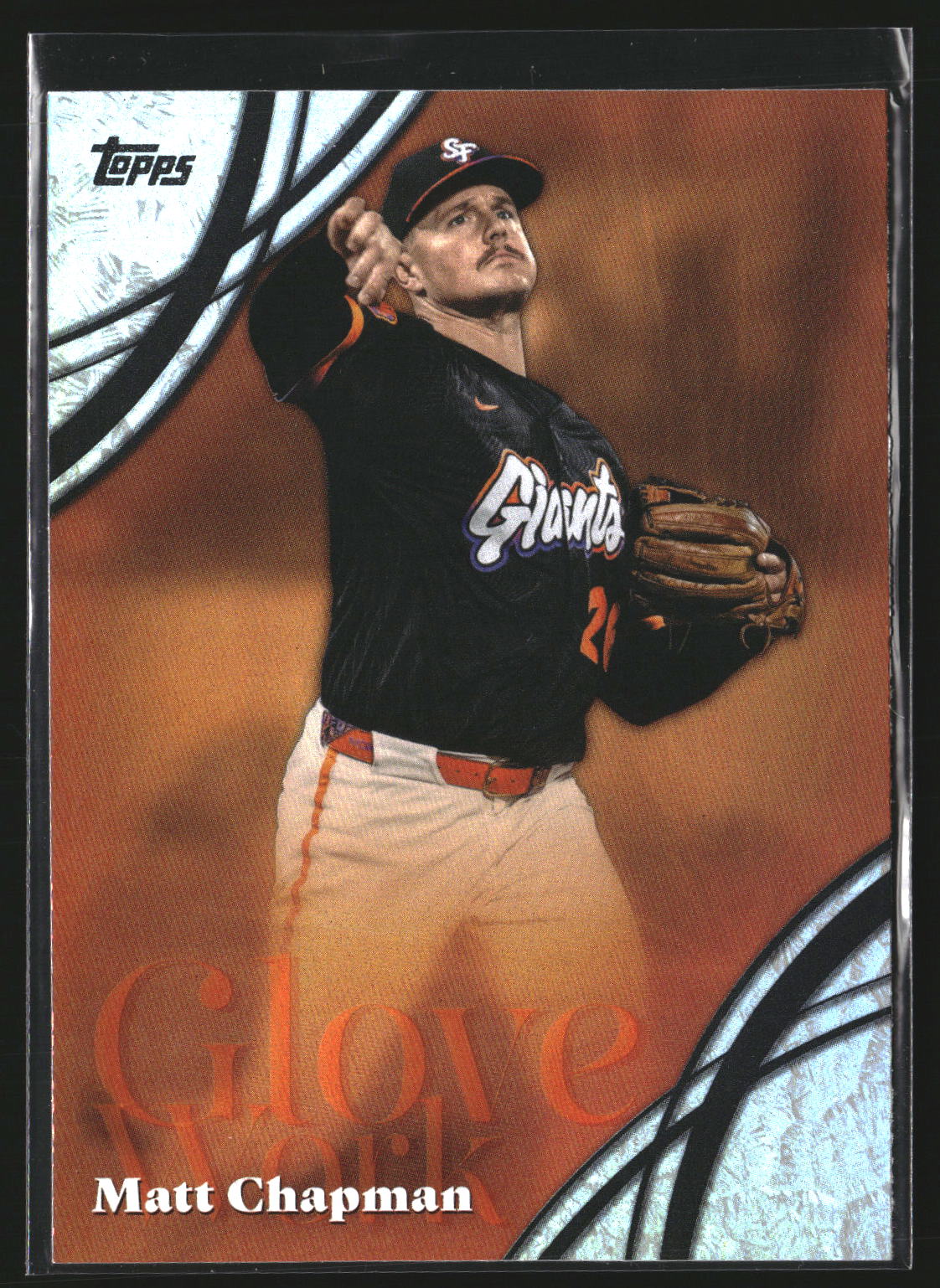Matt Chapman 2026 Topps GW-19 Glove Work San Francisco Giants