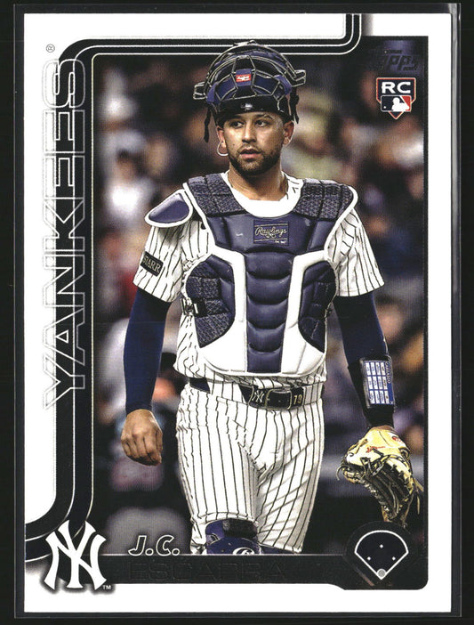 J.C. Escarra 2025 Topps Update US96 RC RC New York Yankees