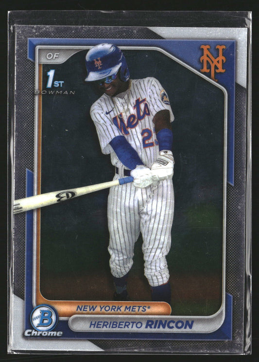Heriberto Rincon 2024 Bowman Chrome BCP-172 Prospects New York Mets