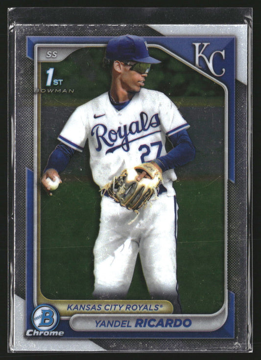 Yandel Ricardo 2024 Bowman Chrome BCP-177 Prospects Kansas City Royals