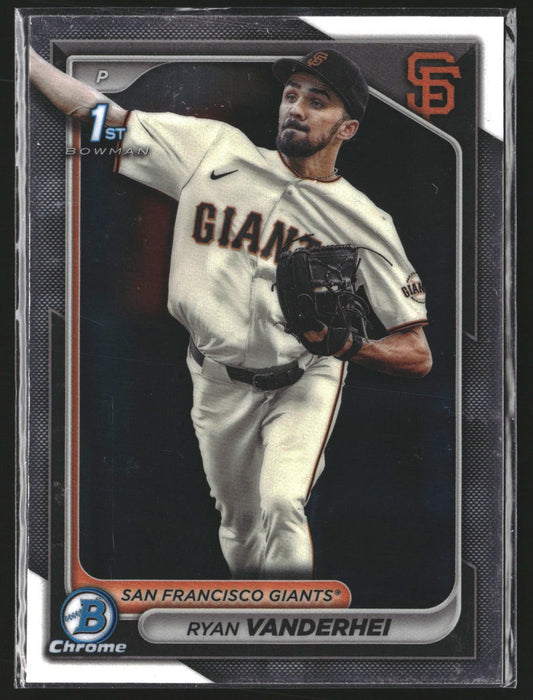 Ryan Vanderhei 2024 Bowman BCP-15 Chrome Prospects San Francisco Giants