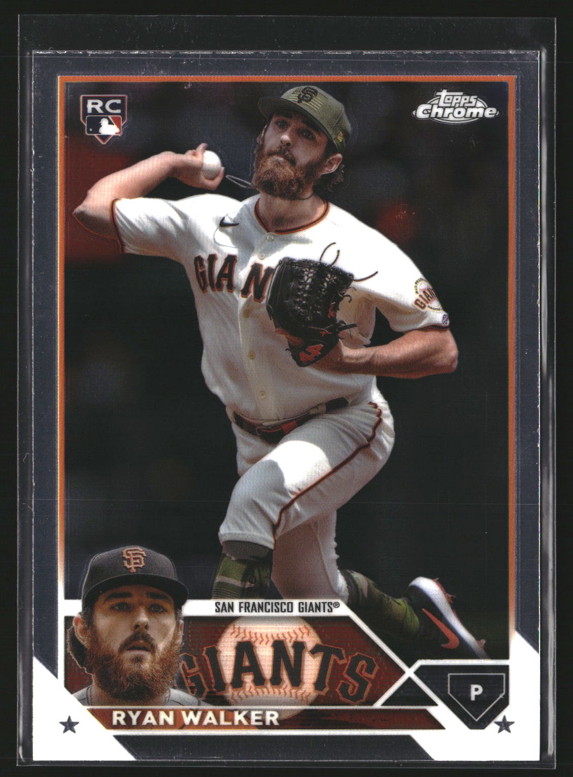 Ryan Walker 2023 Topps Chrome Update USC9 RC RC San Francisco Giants