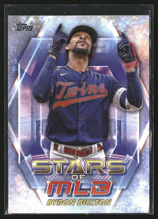 Byron Buxton 2022 Topps 1st Edition - Stars of MLB SMLB-12 Minnesota Twins