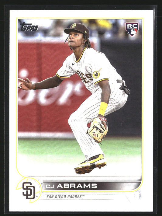CJ Abrams 2022 Topps Update US34 RC RC San Diego Padres