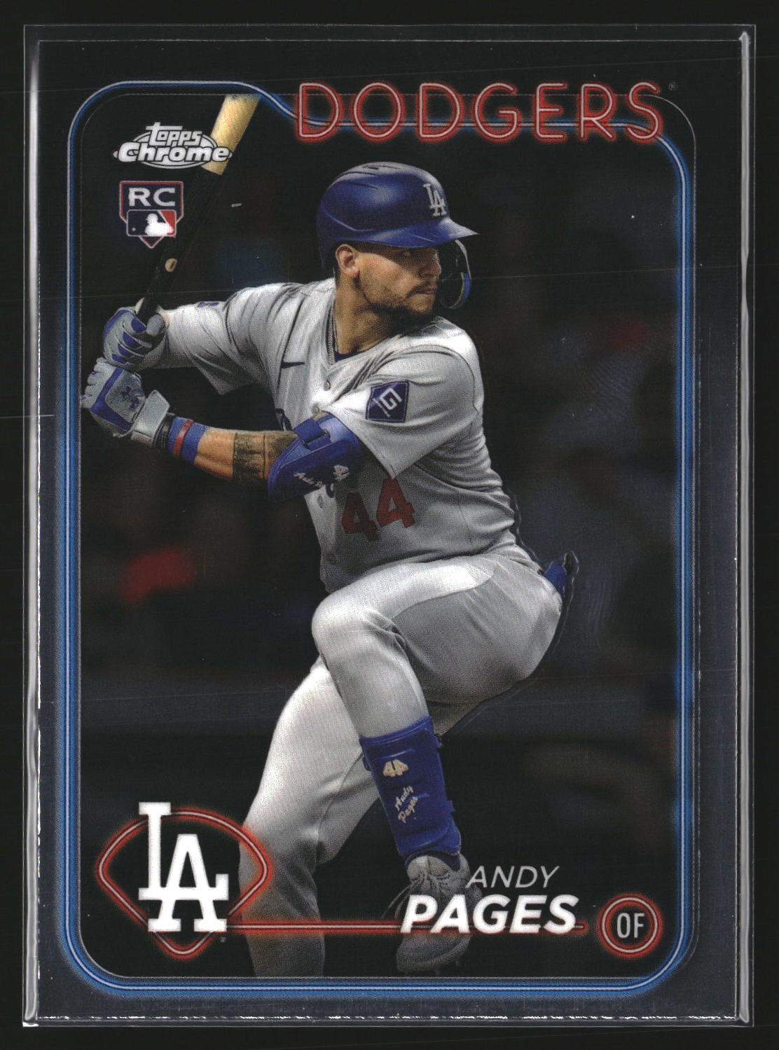 Andy Pages 2024 Topps Chrome Update USC148 Los Angeles Dodgers