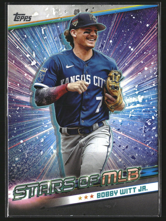 Bobby Witt Jr. 2024 Topps CSMLB-17 Stars of MLB Chrome Kansas City Royals