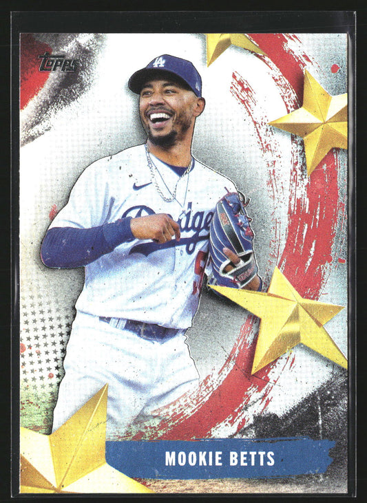Mookie Betts 2025 Topps SMLB-17 Stars of MLB Los Angeles Dodgers