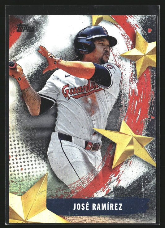 Jose Ramirez 2025 Topps SMLB-20 Stars of MLB Cleveland Guardians