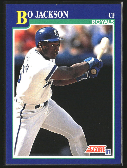 Bo Jackson 1991 Score 5 Kansas City Royals