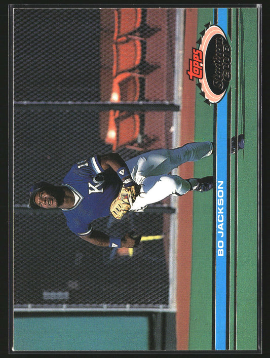 Bo Jackson 1991 Stadium Club 224 Kansas City Royals
