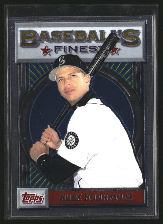 Alex Rodriguez 2001 Finest FO11 Origins Seattle Mariners