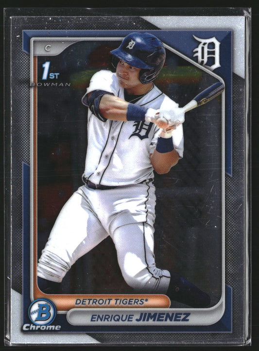 Enrique Jimenez 2024 Bowman BCP-31 Chrome Prospects Detroit Tigers