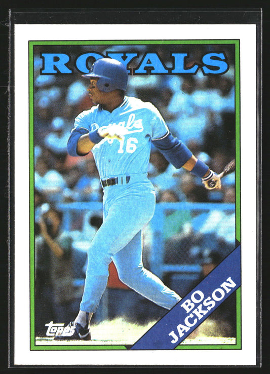 Bo Jackson 1988 Topps 750 Kansas City Royals