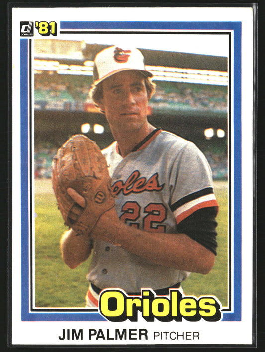 Jim Palmer 1981 Donruss 353 Baltimore Orioles