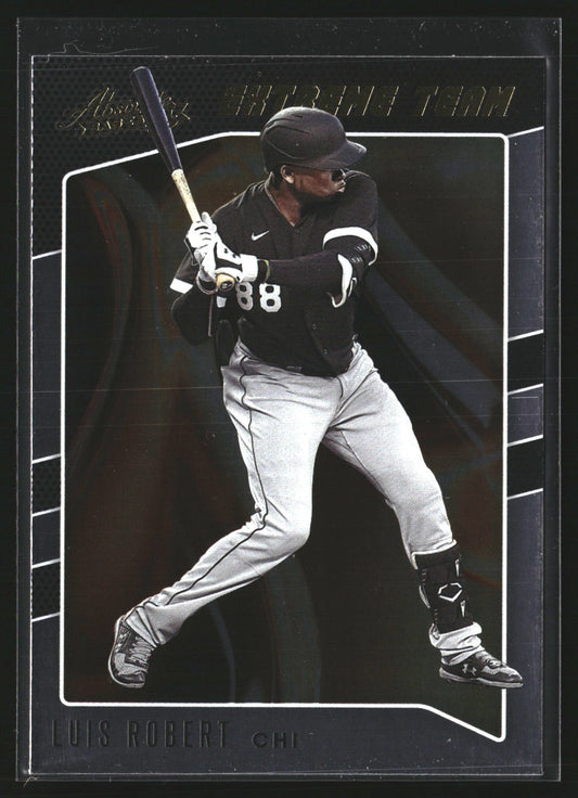 Luis Robert 2021 Panini Absolute ET-3 Extreme Team Chicago White Sox