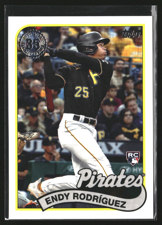 Endy Rodríguez 2024 Topps 89B-79 1989 Topps Baseball 35th (Series One) Pirates