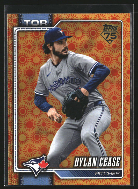 Dylan Cease 2026 Topps 547 Holiday Toronto Blue Jays