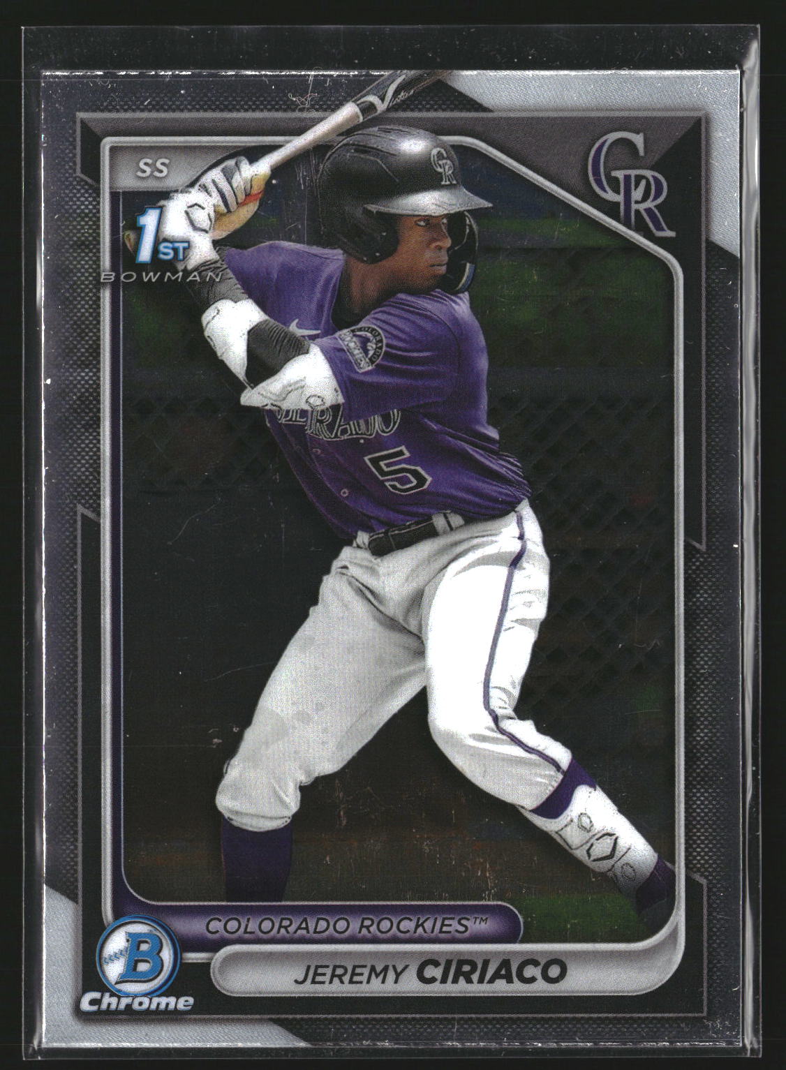 Jeremy Ciriaco 2024 Bowman Chrome BCP-165 Prospects Colorado Rockies